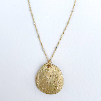 Wildflower Necklace | Bronze