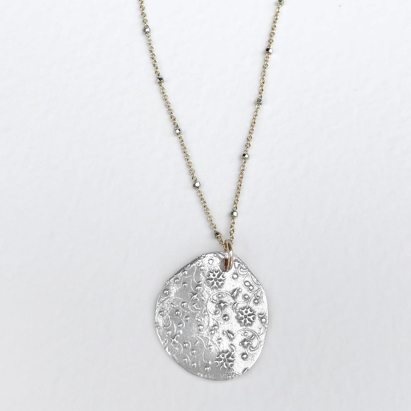 Wildflower Necklace | Silver