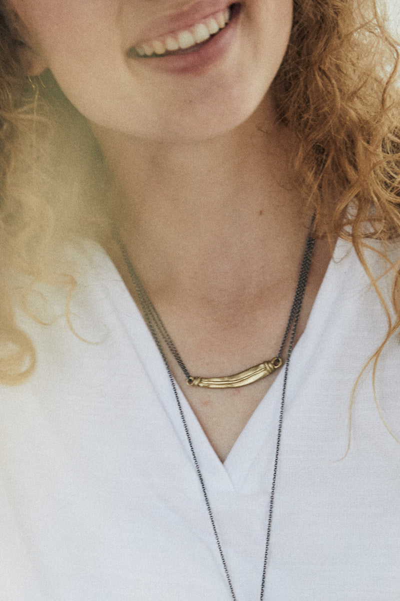 Leptis Necklace | Bronze