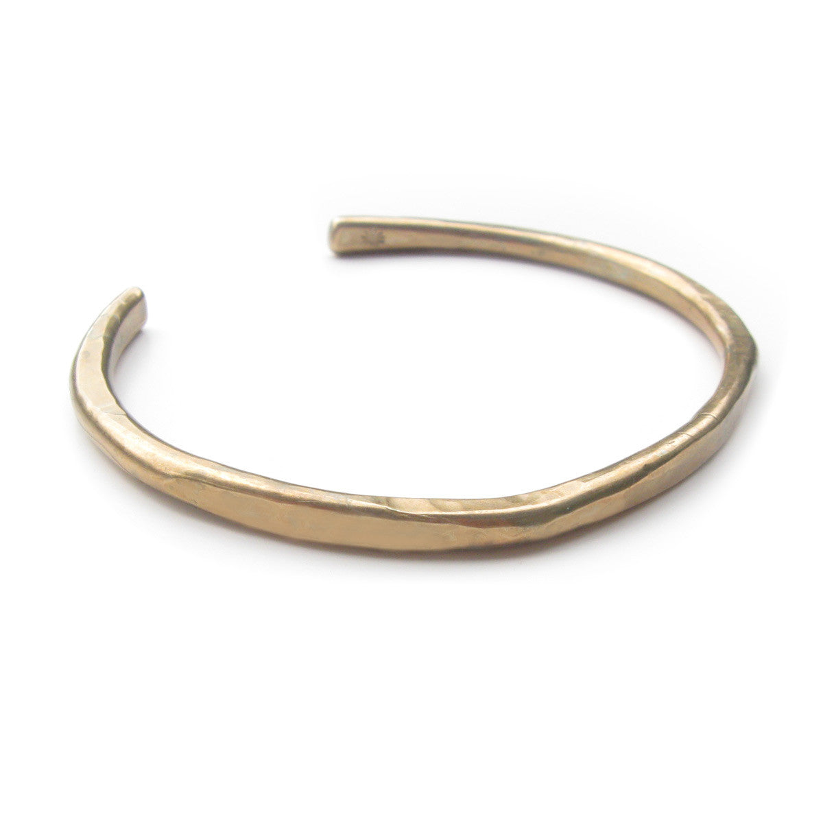 Kristen Mara men's hammered bronze cuff bracelet