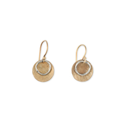 Earring_Bronze_Accessories_Made_In_Amercia_Circle_Sterling