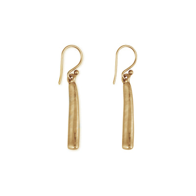 Sterling silver or Bronze Serenity earrings by Kristen Mara 