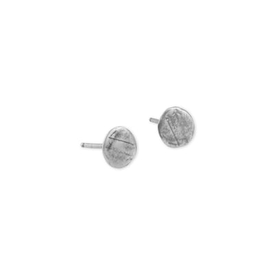 Earrings_Simple_Jewelry_Effortless_Style_Stud_Sterling_Circle_Small