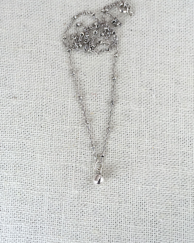 Dew Drop Necklace | Silver