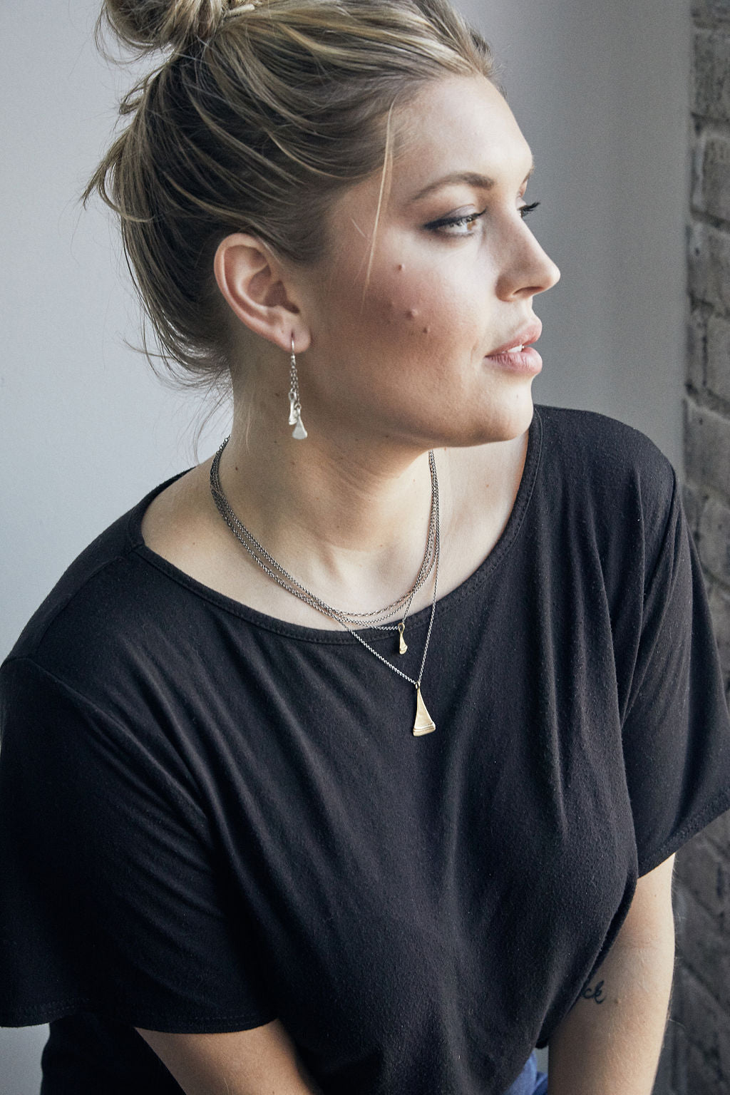 Rhea Earrings | Silver