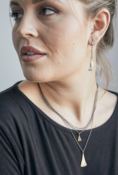 Rhea Earrings | Bronze