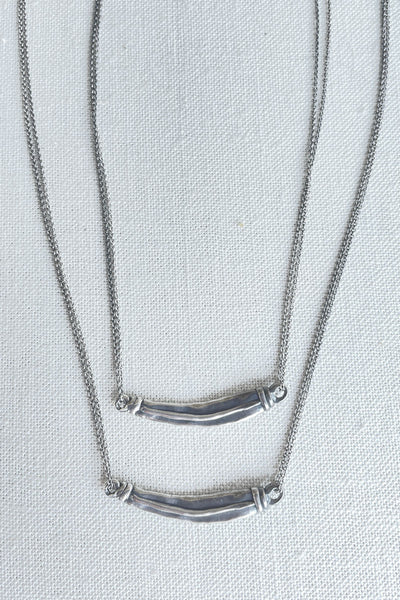 Leptis Necklace | Silver