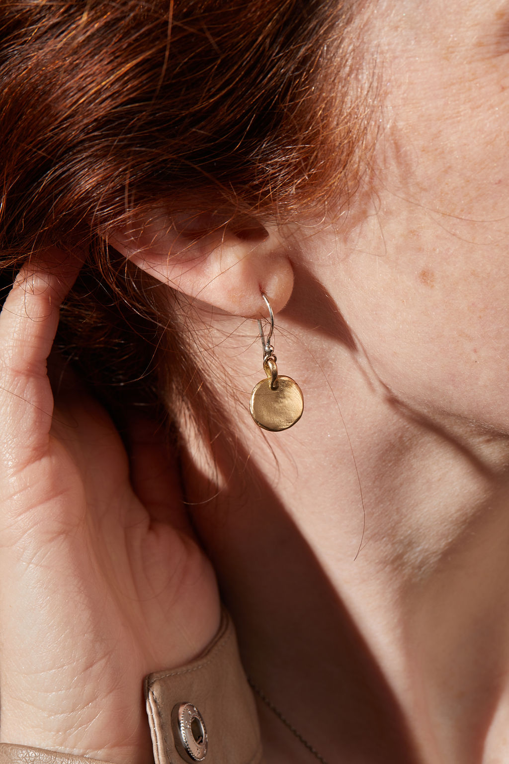 Grace Earrings | Bronze