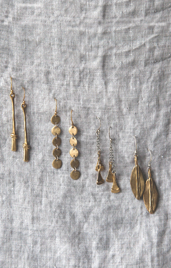 Equinox Earrings | Bronze