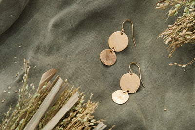 Eos Drop Earrings | Bronze