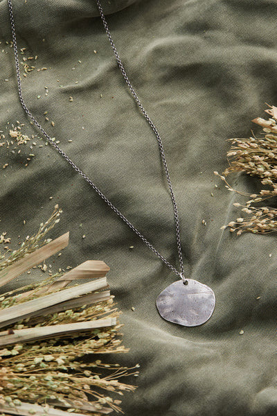 Peaceful Intention Necklace | Sterling Silver