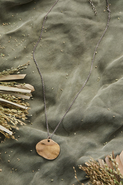 Peaceful Intention Necklace | Bronze