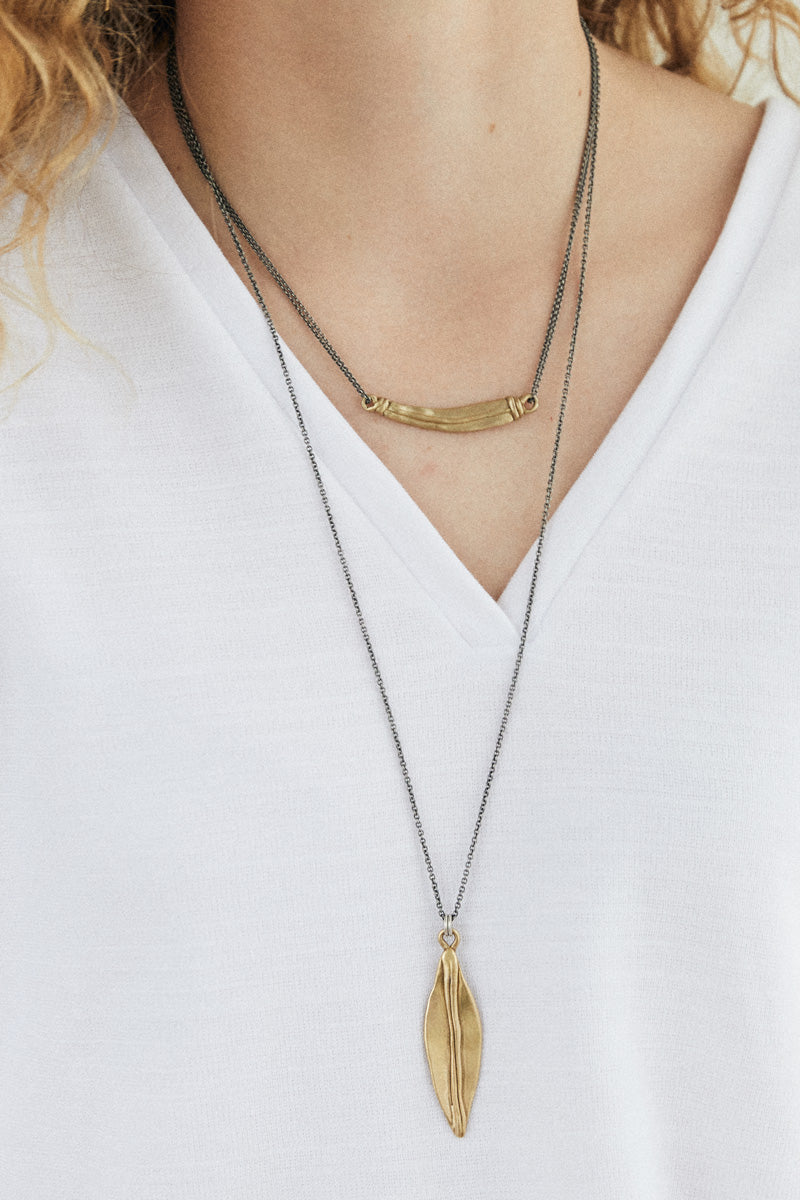 Leptis Necklace | Bronze