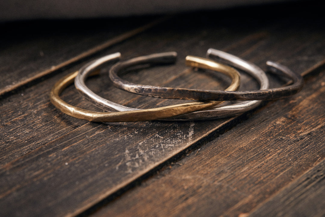 Abundance Cuff | Bronze Men's Cuff Bracelet by Kristen Mara