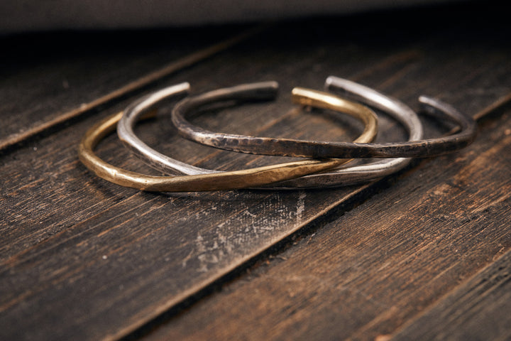 Abundance Cuff | Bronze Men's Cuff Bracelet by Kristen Mara