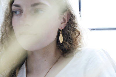 Soraya Earrings | Bronze